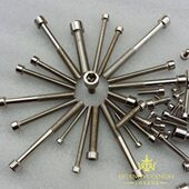 50mm 百只价GB70 201不锈钢圆柱头内六角螺丝 201不锈钢螺栓