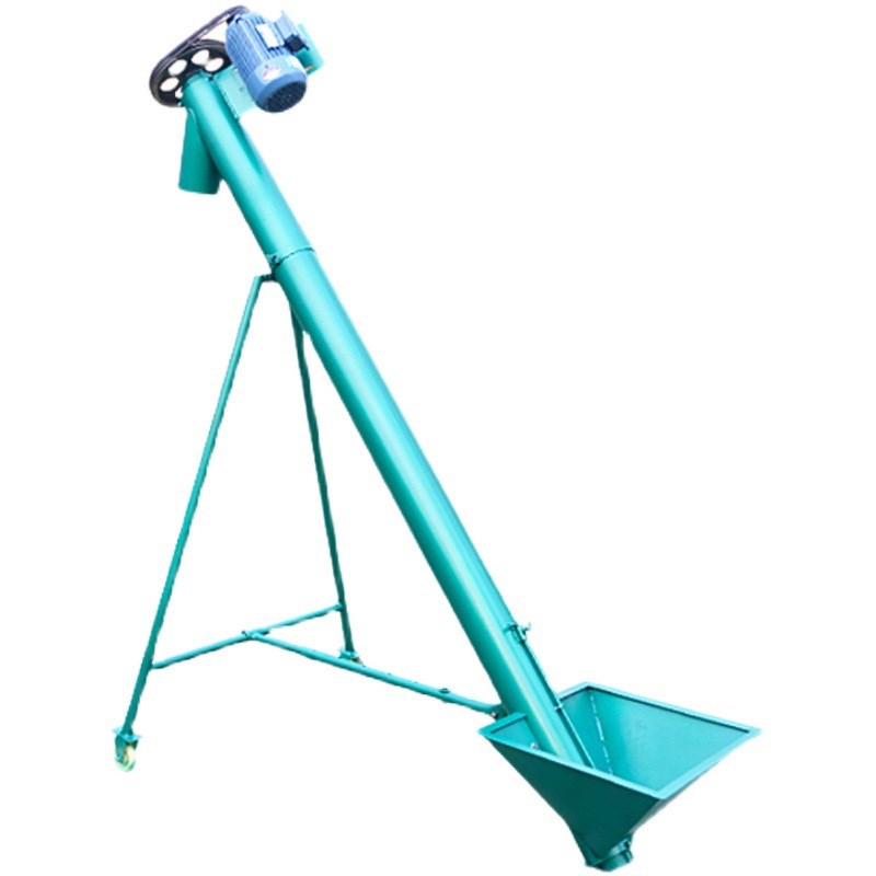 不锈钢面粉输送设备 不u锈钢圆管螺旋输送机 管状螺旋输送机