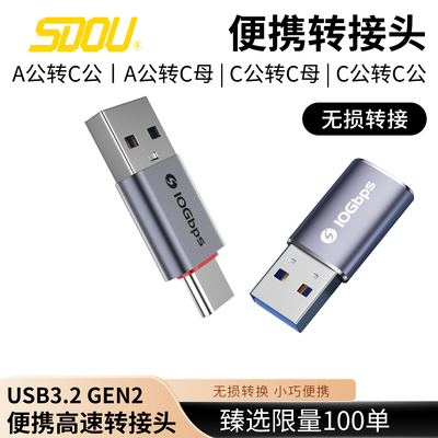 SDOU赛斗10Gbps高速转接头