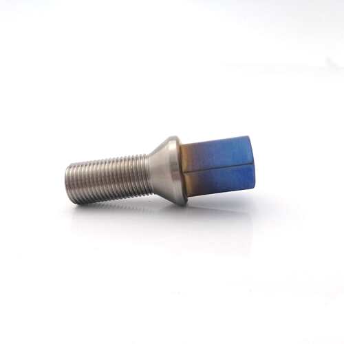【厂家供货】钛合金汽车轮毂螺栓螺栓 M14X1.5X40mm 烧色