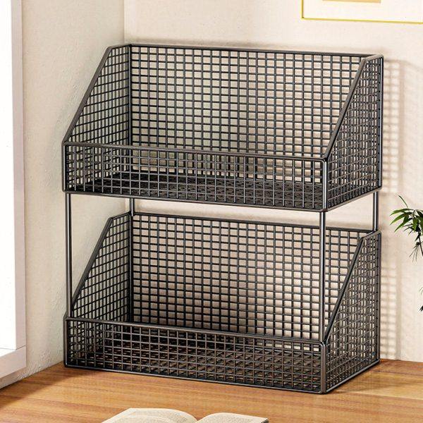 桌面置物架家用桌上收纳架餐桌整理架书桌多层书架办公桌分层架子,收纳整理,书桌收纳置物架,淘宝优惠券,粉丝福利购,淘宝优惠卷