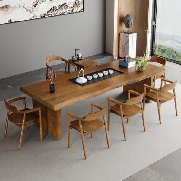 茶台桌椅组合新中式泡客厅原木功夫茶几公室整套茶具大板,商业/办公家具,茶台/茶桌,淘宝优惠券,粉丝福利购,淘宝优惠卷