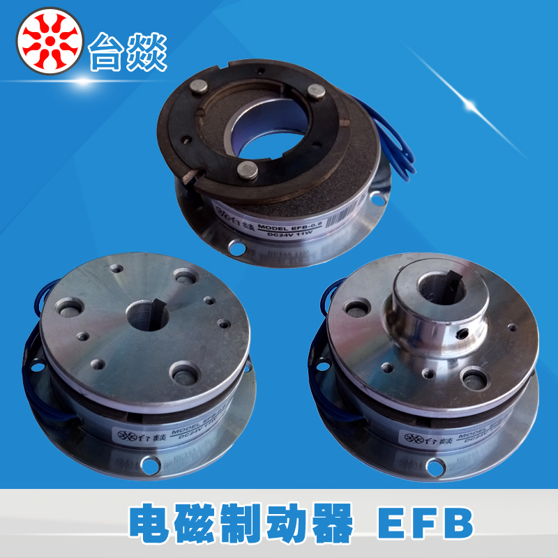 台燚EFaB干式电磁制动器抱闸刹车打包机离合制动片绕线拉链机DC24