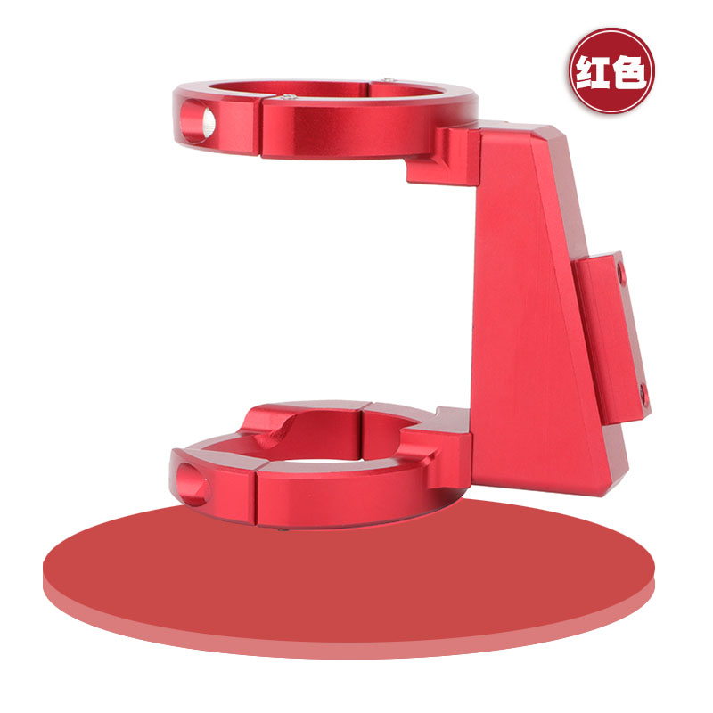 小布折叠车e前包安装座p8风行改装猪鼻子托前货架 前托架转接座