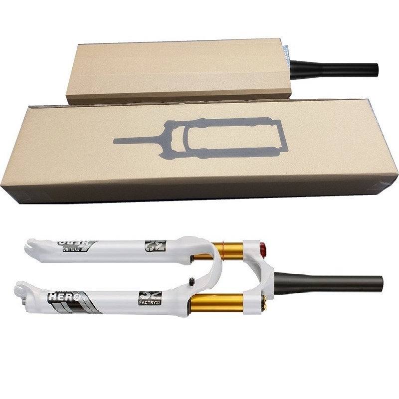 行程120MM山地自行车前叉气叉镁合金叉子超轻26 27S.5 29寸减震器