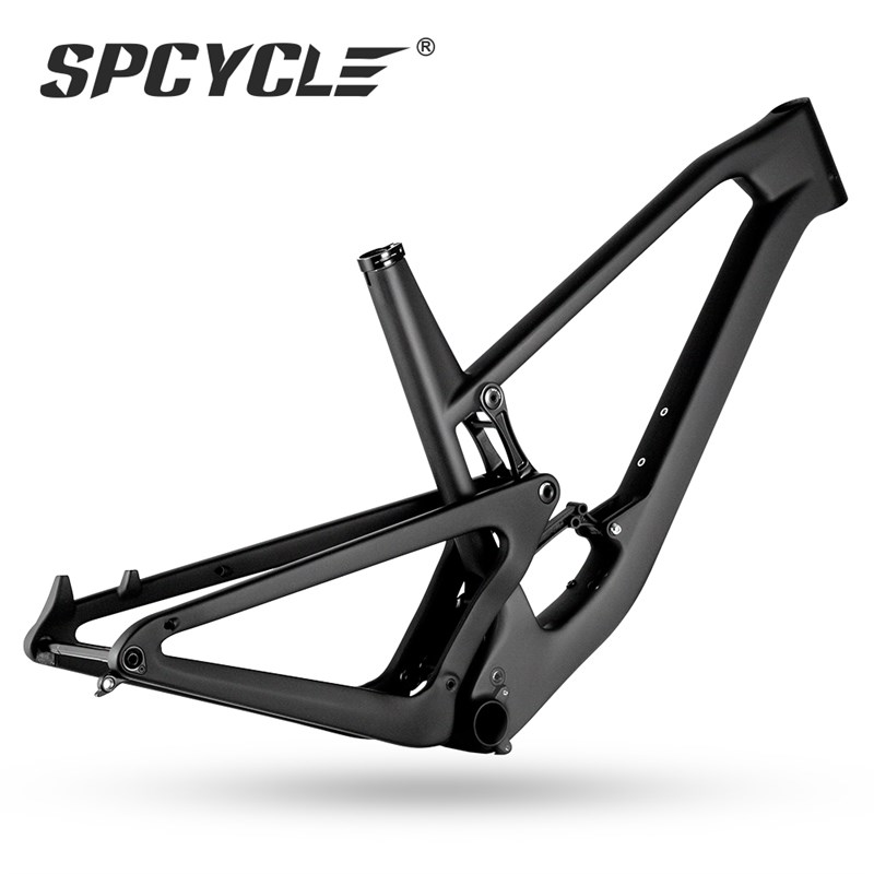 2022新款全h地形AM山地避震车架29寸碳纤维软尾自行车桶轴148mm