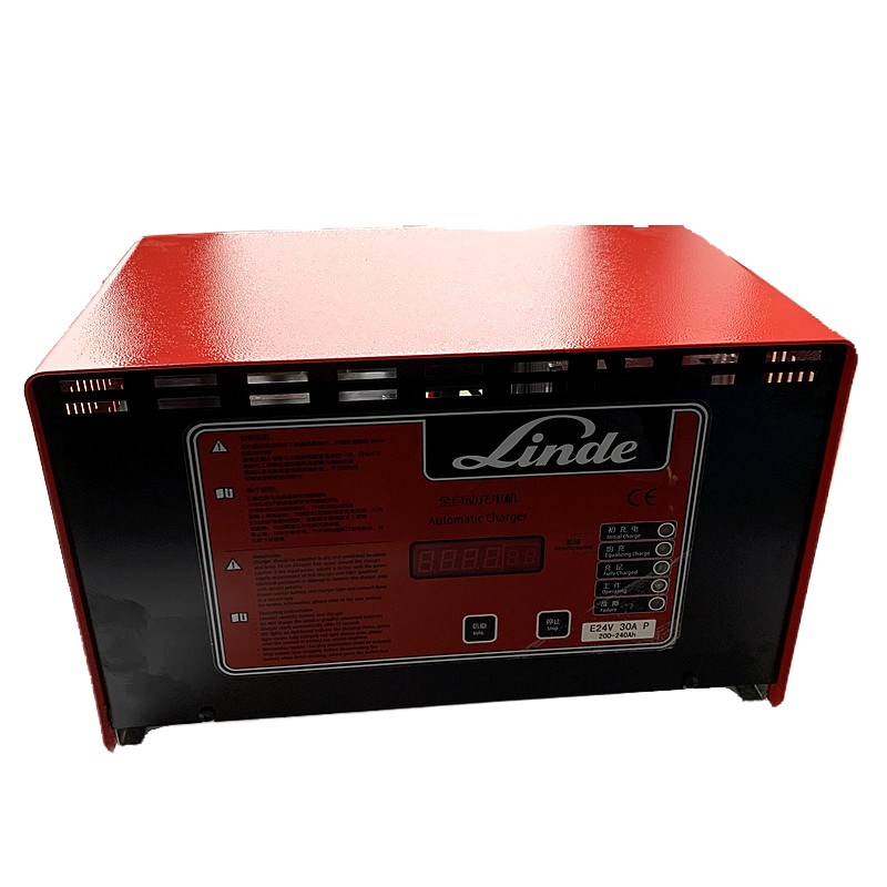 林德叉车托盘搬运车堆高车全自动充电机E24V/30OA/40A/45A充电器