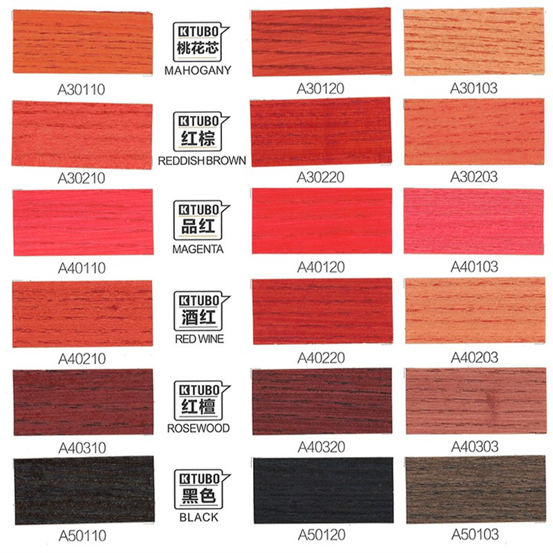 进口水性色精木蜡油木器漆调色PU清漆改色色浆S家具地板室内户外