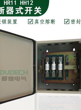 H1H1/HR11/HH12-120A150A160A200A/3封闭式熔断器式开关三进三出