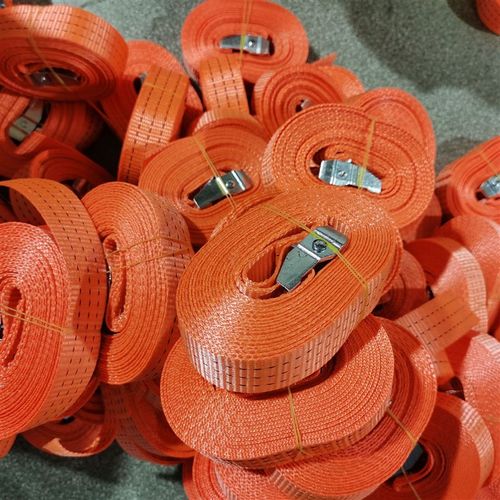 厂家直销 3.8宽锌合金压扣货物绑D带 货物拉紧带 行李捆绑可定制