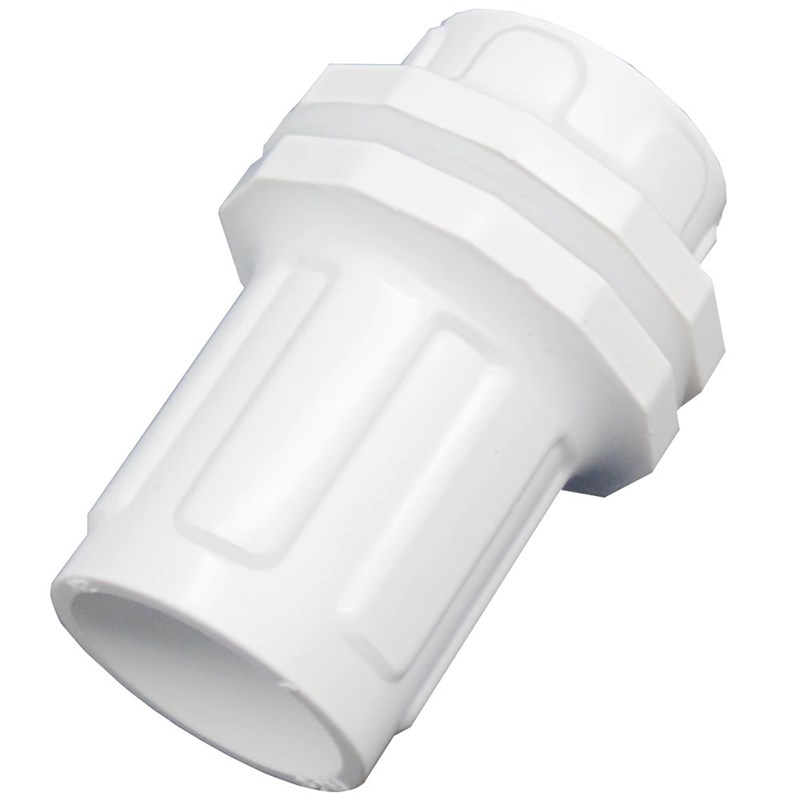 鱼缸上下水接头 直通2n0 25 32PVC管件配水族溢流加长内外丝牙螺