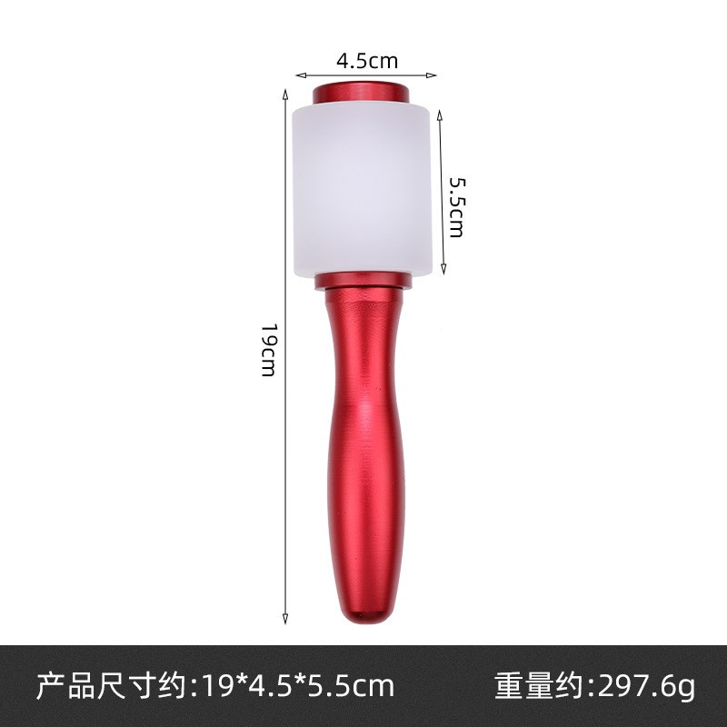 尼龙皮雕锤 DIY手工皮艺皮革 皮雕槌印花皮R雕工具尼龙锤雕刻锤