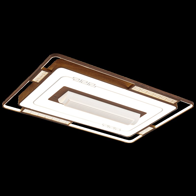 新中式客厅吸顶灯智能隐形无叶风扇灯餐厅卧室电扇灯全屋灯具套餐