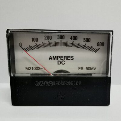 国产代用横河电流表电压表 电焊机指示表M21003-1 DC600A FS50MV