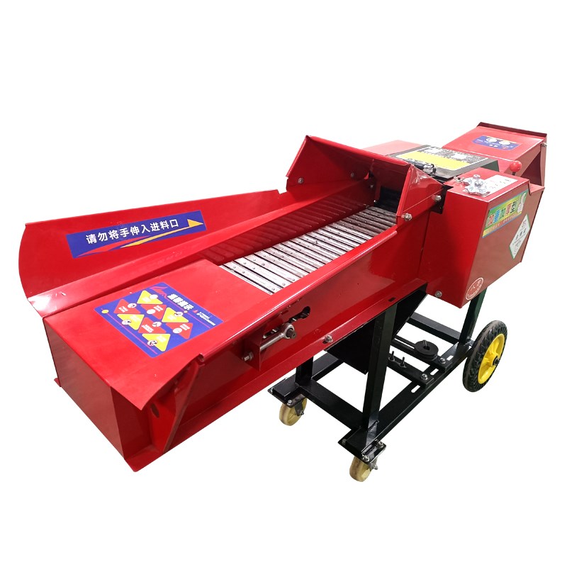 铡草机家用养e殖牛羊干湿两用玉米秸秆粉碎打碎切草铡草揉丝一体