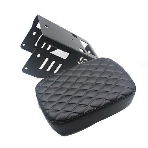 深远A7 A8 A8L T90直上後尾架加厚座包毛毛虫坐垫靠背电动车配件