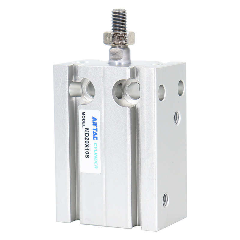 亚德客小型自由安装气缸MD6/10/16/20X5*10X15X20X25X30X35/40S