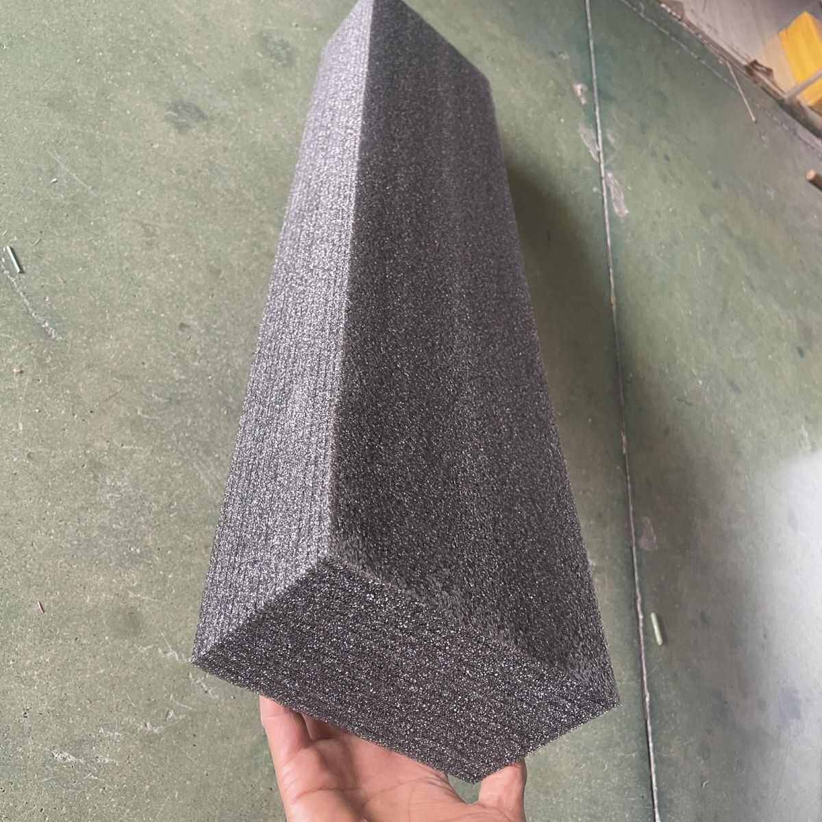 黑色泡沫板婚庆插花地排花底座珍珠棉婚礼加厚发泡自粘屋顶毛毡