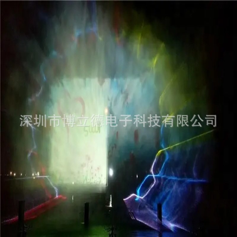 深圳低价激光水幕电影秀工程施工设计高新技术水幕电影公司