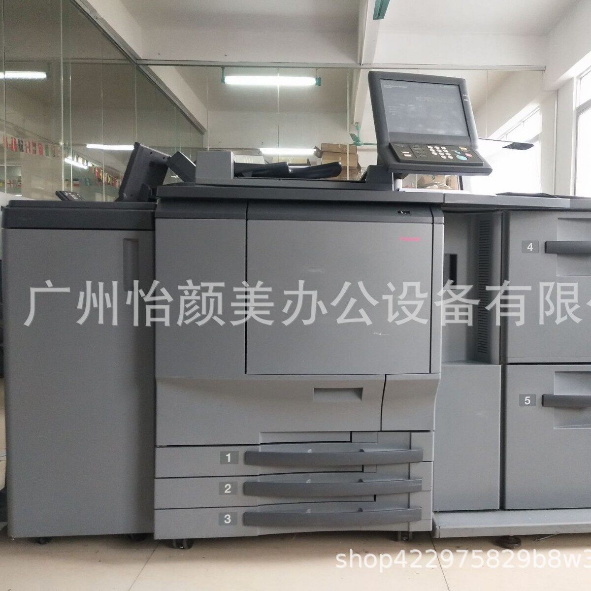 柯美C6500 6501彩色复印机A3不干胶打印扫描生产型彩色复印机器