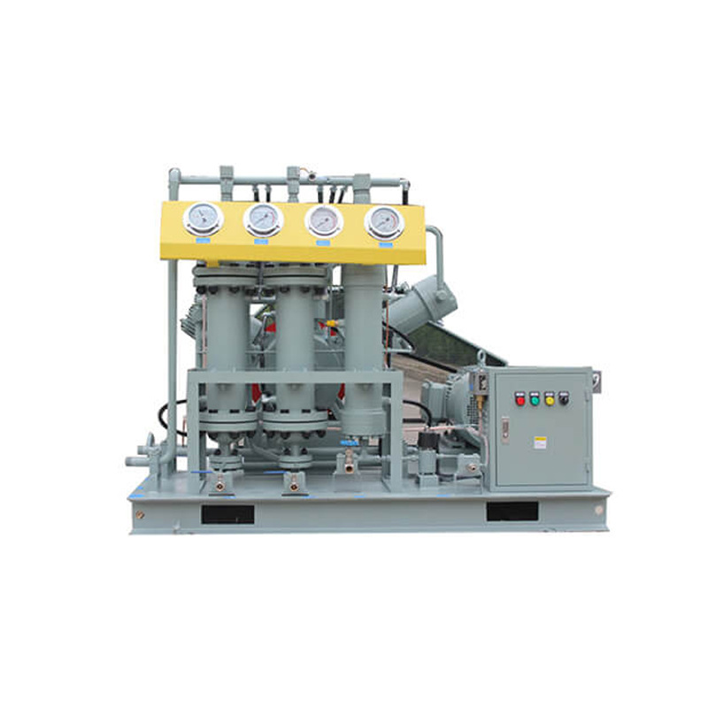 15-20Mpa高纯度增压机55Nm3/h无油气体压缩机氧气氮气高压空压机