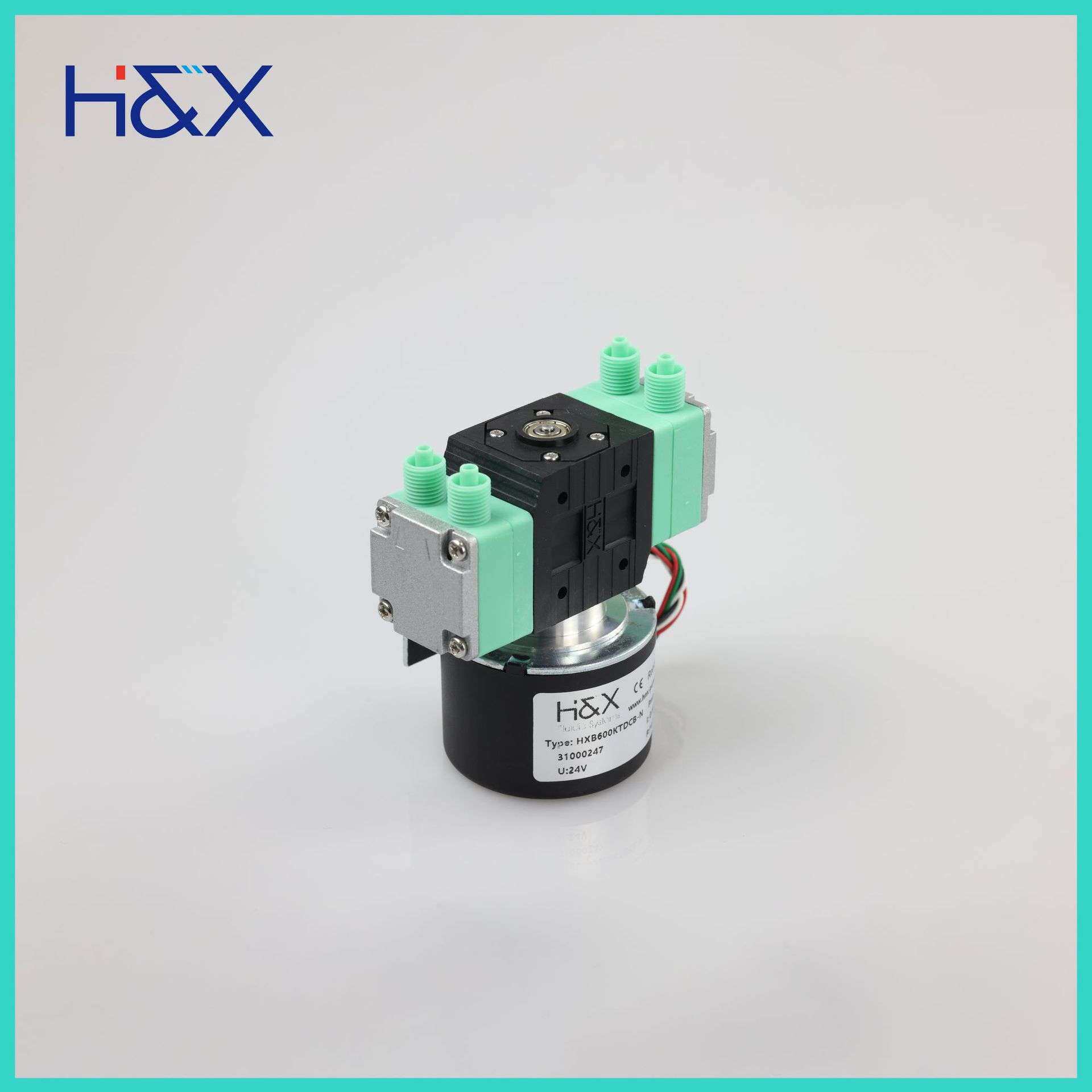 2*700ml/min无刷可调速双头微型隔膜泵耐腐蚀微型水泵喷墨打印用