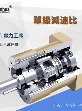 PLE040减速机PLE040-3-S2-P2自动化设备行星减速机,产骅单级