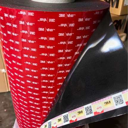 3M5930黑色丙烯酸泡棉双面胶建筑玻璃面板无痕防水