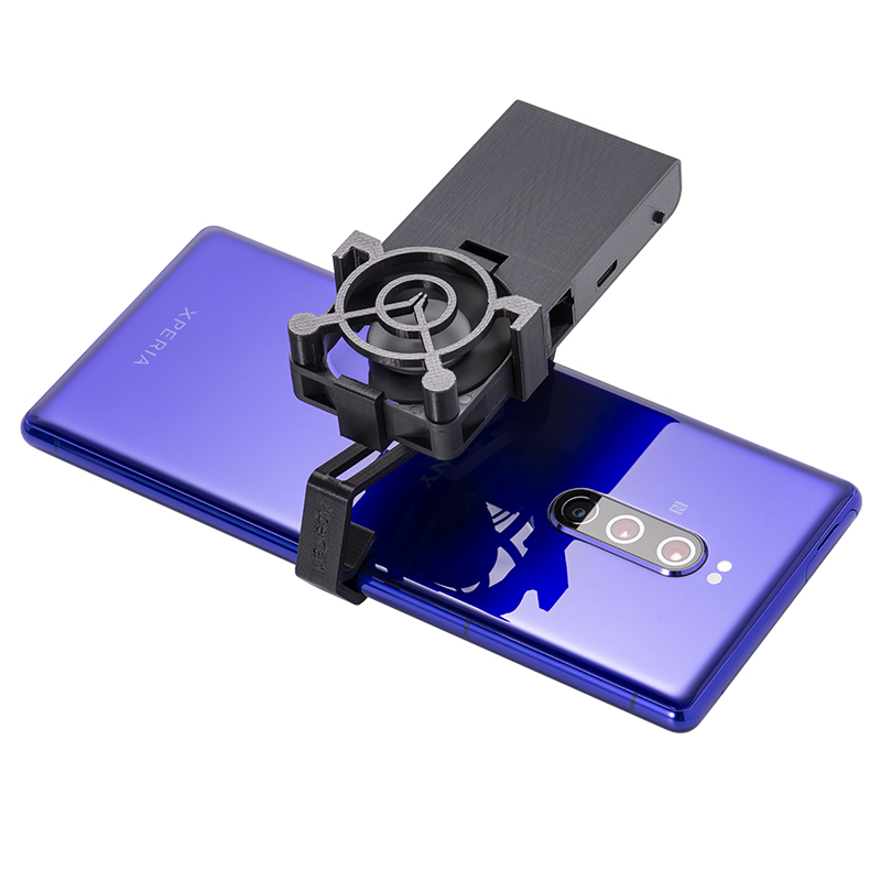 充电版无线静音手机散热器不挡手掉拒绝帧暗屏非半导体风冷黑科技