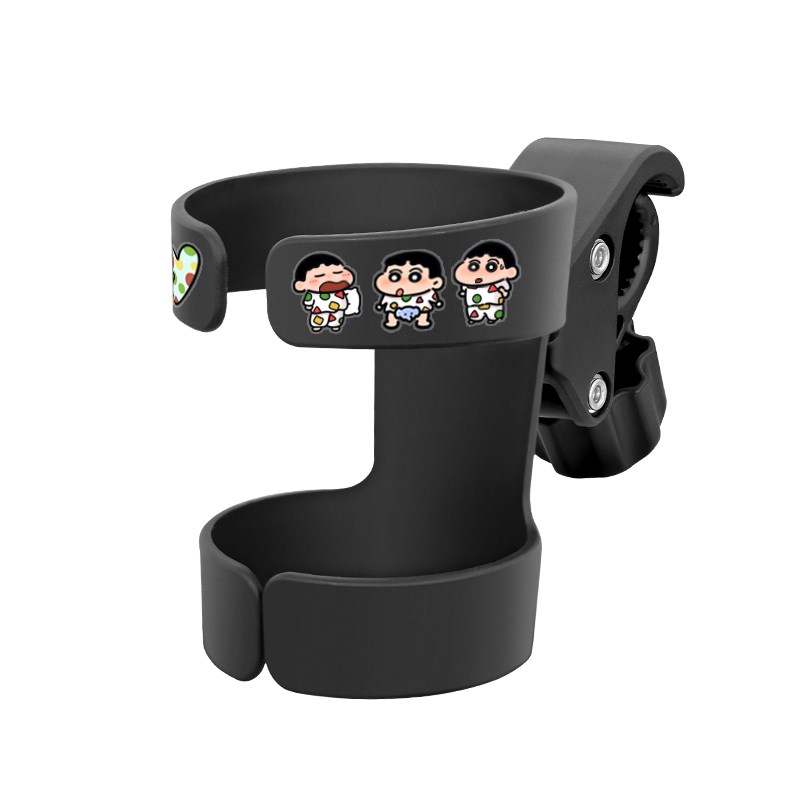 电动车水杯架可爱卡通机车奶茶架自行车饮料水壶架置物收纳层架