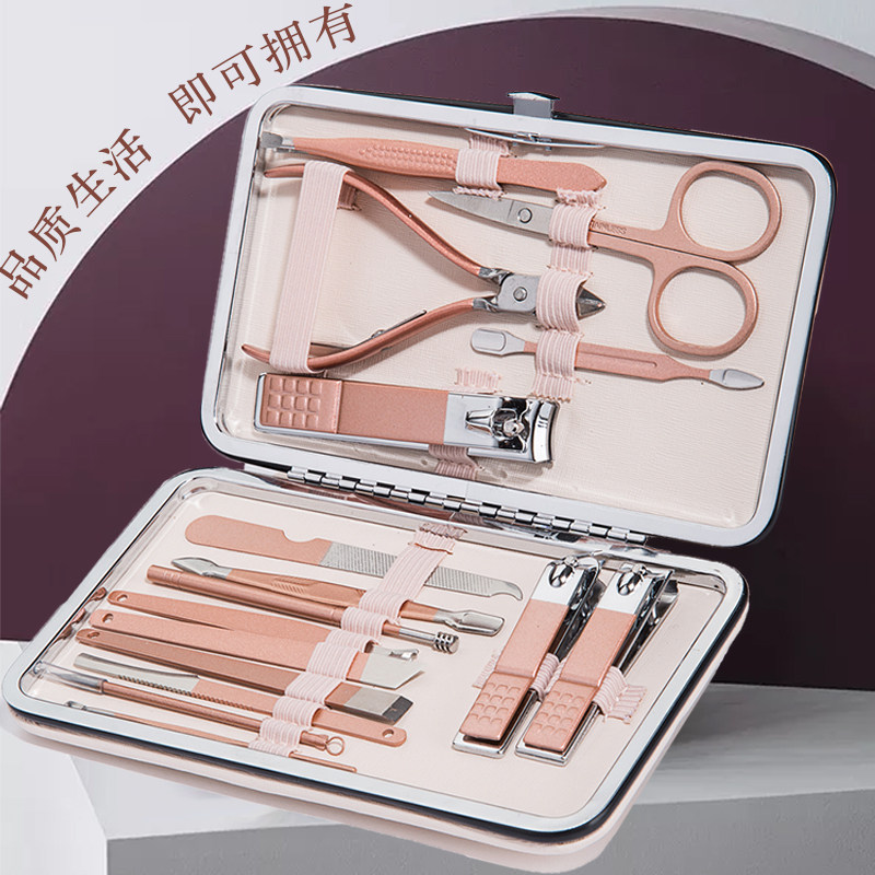指甲刀套装男女士专用修脚指甲钳工具家用挖耳勺指甲剪炎甲沟可爱