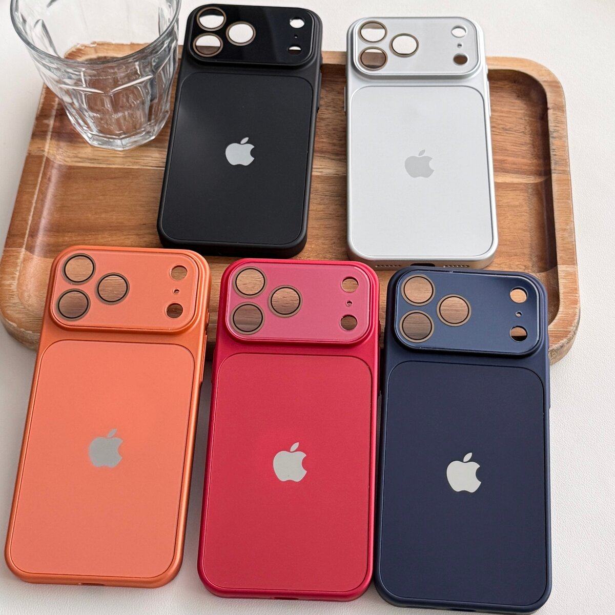 水晶镜头膜秒变17适用于苹果13手机保护壳爆款潮流15pro手机保护套简约款17手机保护壳