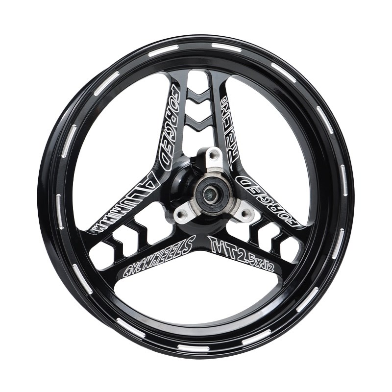 天狼星轮毂全套12寸小牛U+B UQI9号M95C N70电摩改装雅迪通用