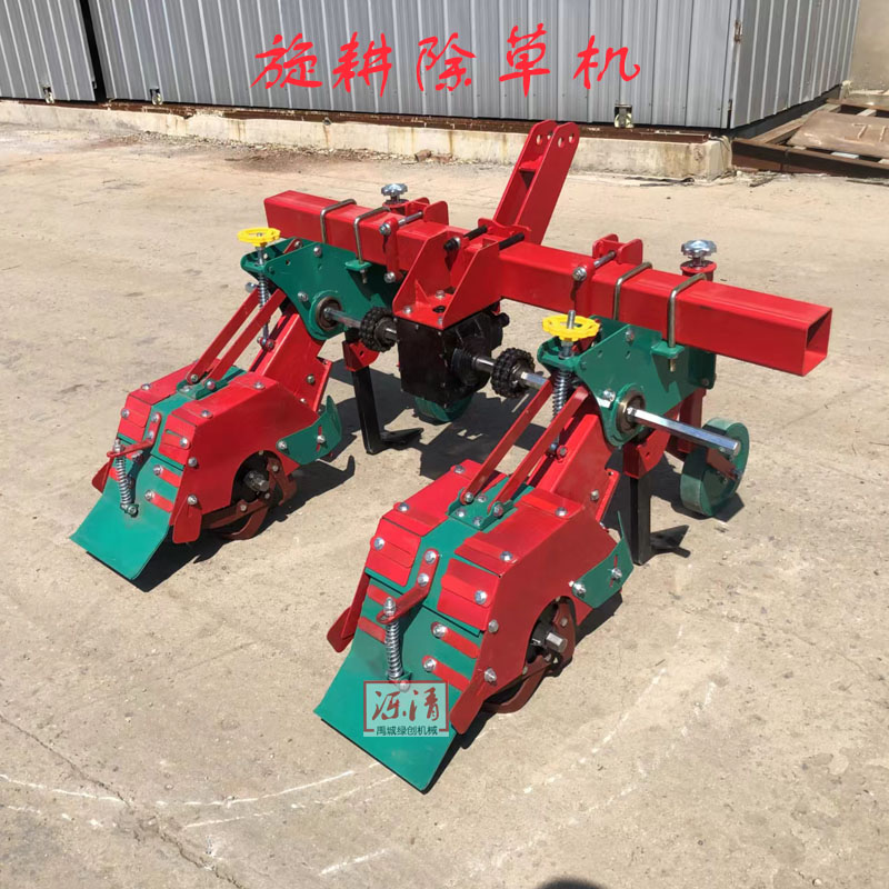 四轮拖拉机带玉米大豆旋耕除草机中耕机垄间锄草机锄地松土打草机