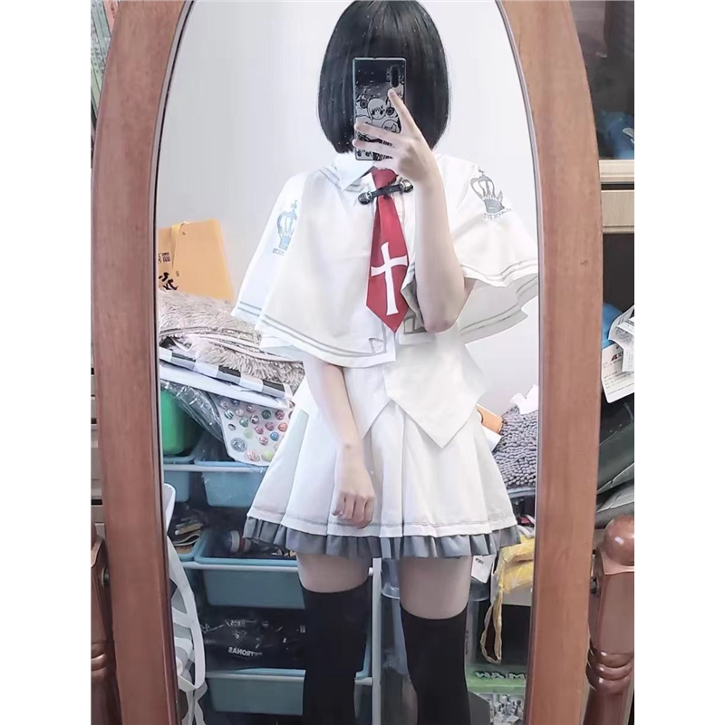 素晴日cos服装 美好的每一天 不连续存在 少女素晴 北校制服套装
