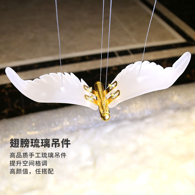 售楼部工程定制酒店大堂水晶灯别墅会所海鸥小鸟商用装饰吊灯,家装灯饰光源,酒店/宴会厅/餐饮吊灯,淘宝优惠券,粉丝福利购,淘宝优惠卷