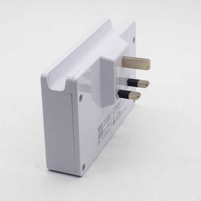 香港版无线英标多用插座转换器多孔拖板USMB插排一转二多功能插板