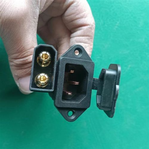 10平方大功率耐高温充电口品字头转安德森转接线QS8接口连接线