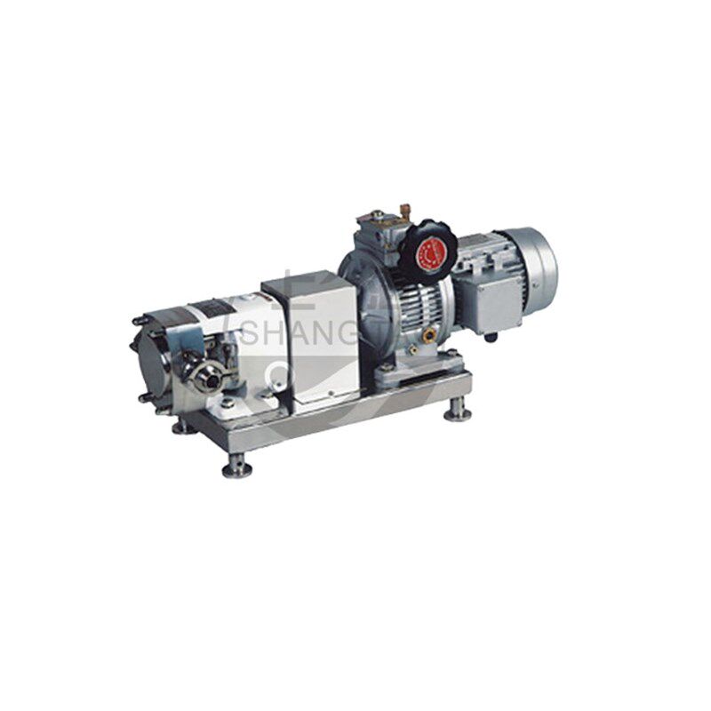 不锈钢转子泵 食品级凸轮转子泵 输送食品级高浓度物料泵