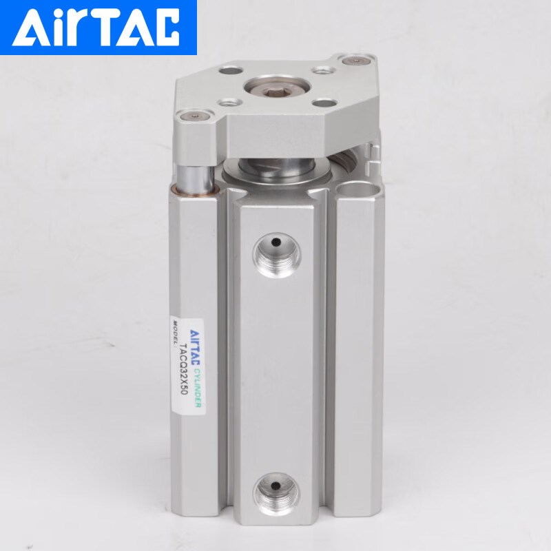 亚德客带导杆薄型气缸TACQ25/16/20/12X5*10*20X25X30/35/40X50S