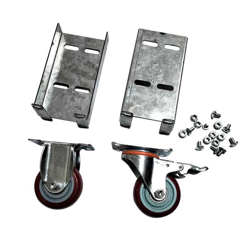 架子货架轮子角铁m货架万向轮轴承轮子万向轮家用用脚轮重型