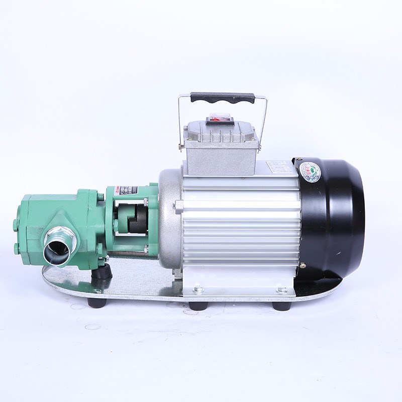 厂家货源220V750W齿轮油泵电动铸铁油自吸式抽油泵泵