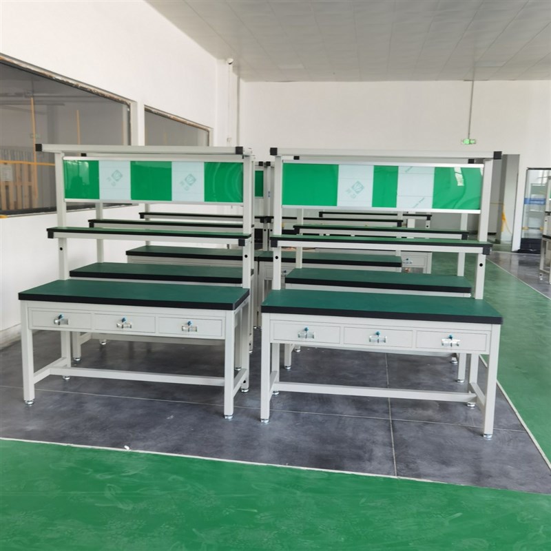 轻型电工维修台多功能工作台钳工操作桌车间检验装配打包实验台