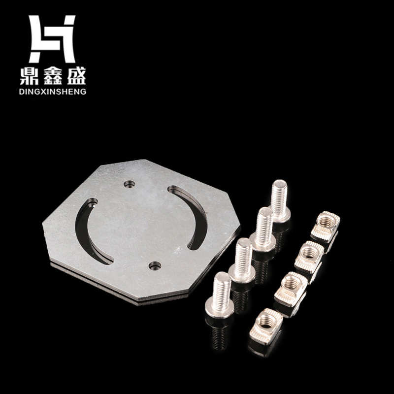 角度配件c连接件铝型材任意角连接板铝材调铝材板铝型材4040调角