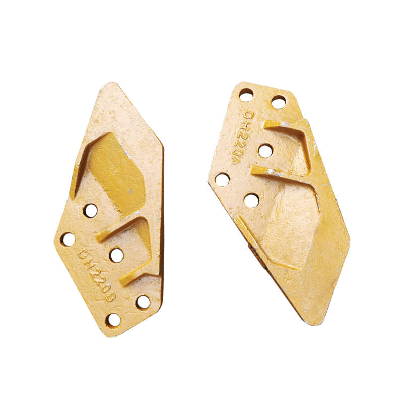 山推挖掘机边刀山推215/225 /210挖斗侧边齿刀角板螺丝斗角板斗齿