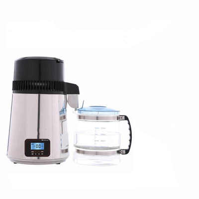 蒸馏水机制水器家用实验室纯露机自动断电防干烧一代蒸馏水机带桶