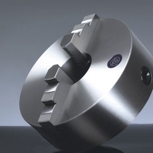 浙江园牌高精度k10-80二爪联动自定心卡盘125-400机床附件250真品