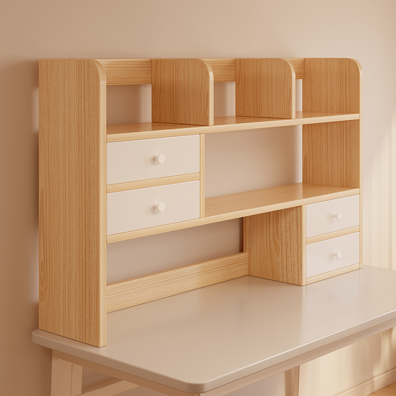 桌面书架桌角储物架学生之家简易柜书桌多层储物小书柜