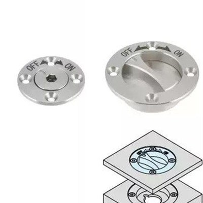 快速锁紧器旋钮扁平型 QCFC0639 QCFCH0628-B-SUS BLL87 BLL88-28