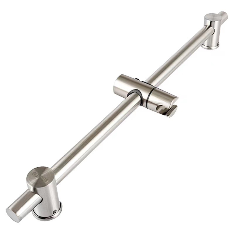 淋浴花洒支架升降杆加长80厘米可调节固定座浴室喷头304不锈钢